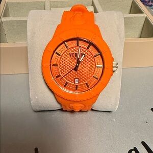 Versus Versace Aurhentic Orange Watch
